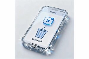 Apagar aplicativo com segurança no celular