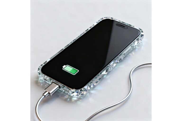 celular carregando desligado